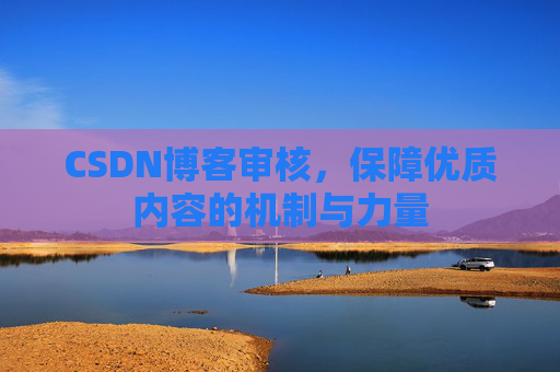 CSDN博客审核，保障优质内容的机制与力量
